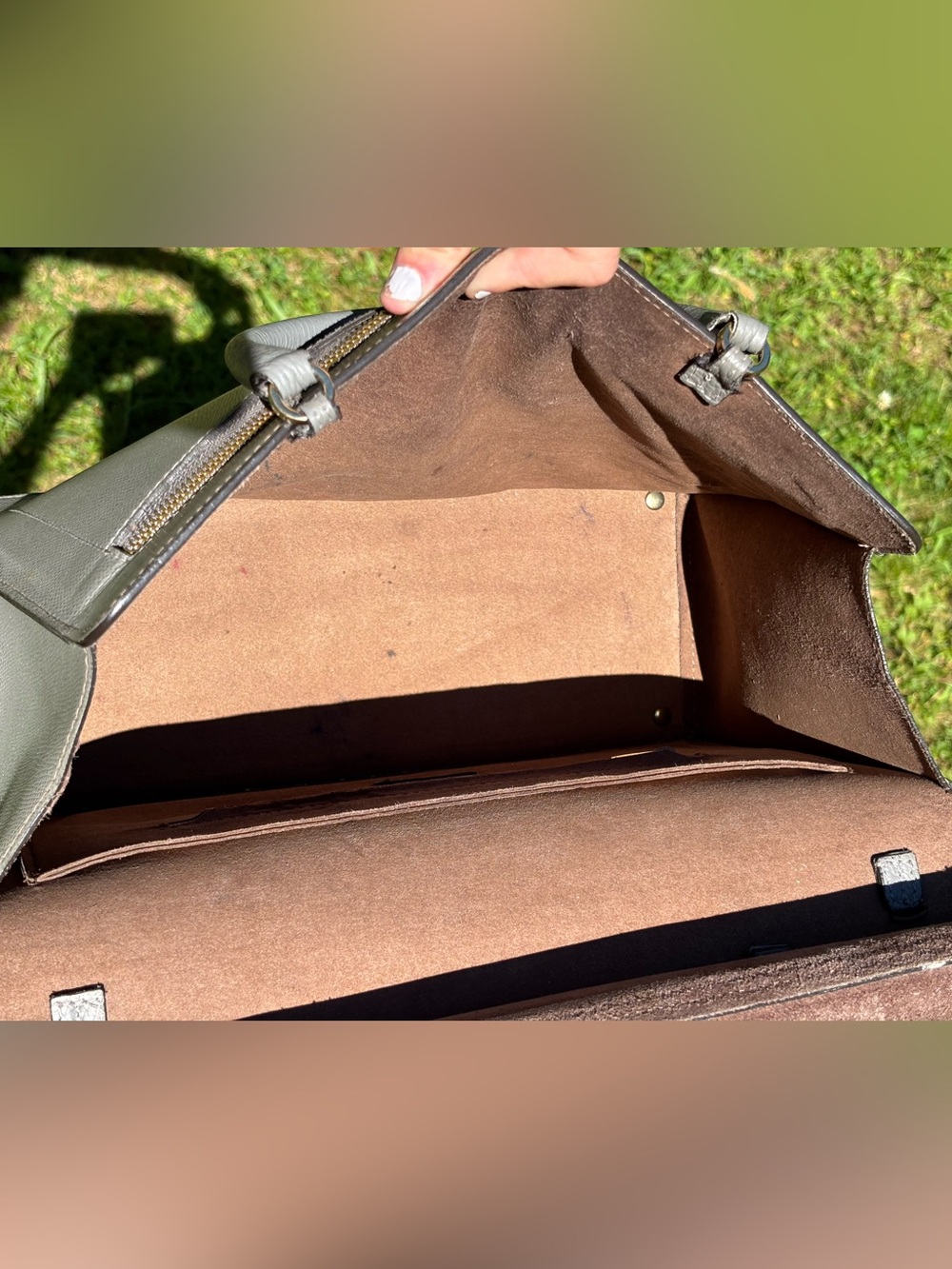Furla Pebbled Leather Shoulder Bag - Picture 8 of 17